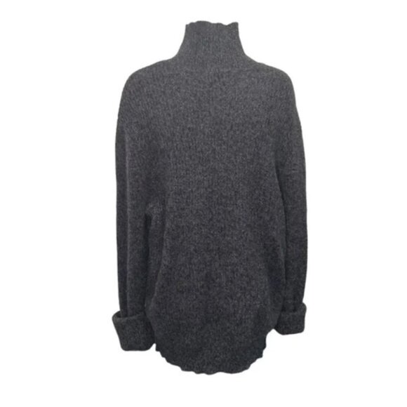 Rag & Bone 100% Cashmere Grey Funnel Neck Sweater Size XL - Picture 10 of 15